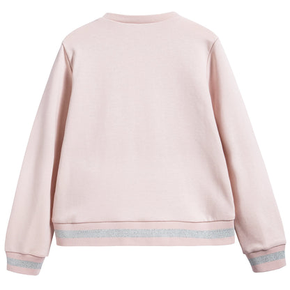 Girls White "Maglia" Cardigan