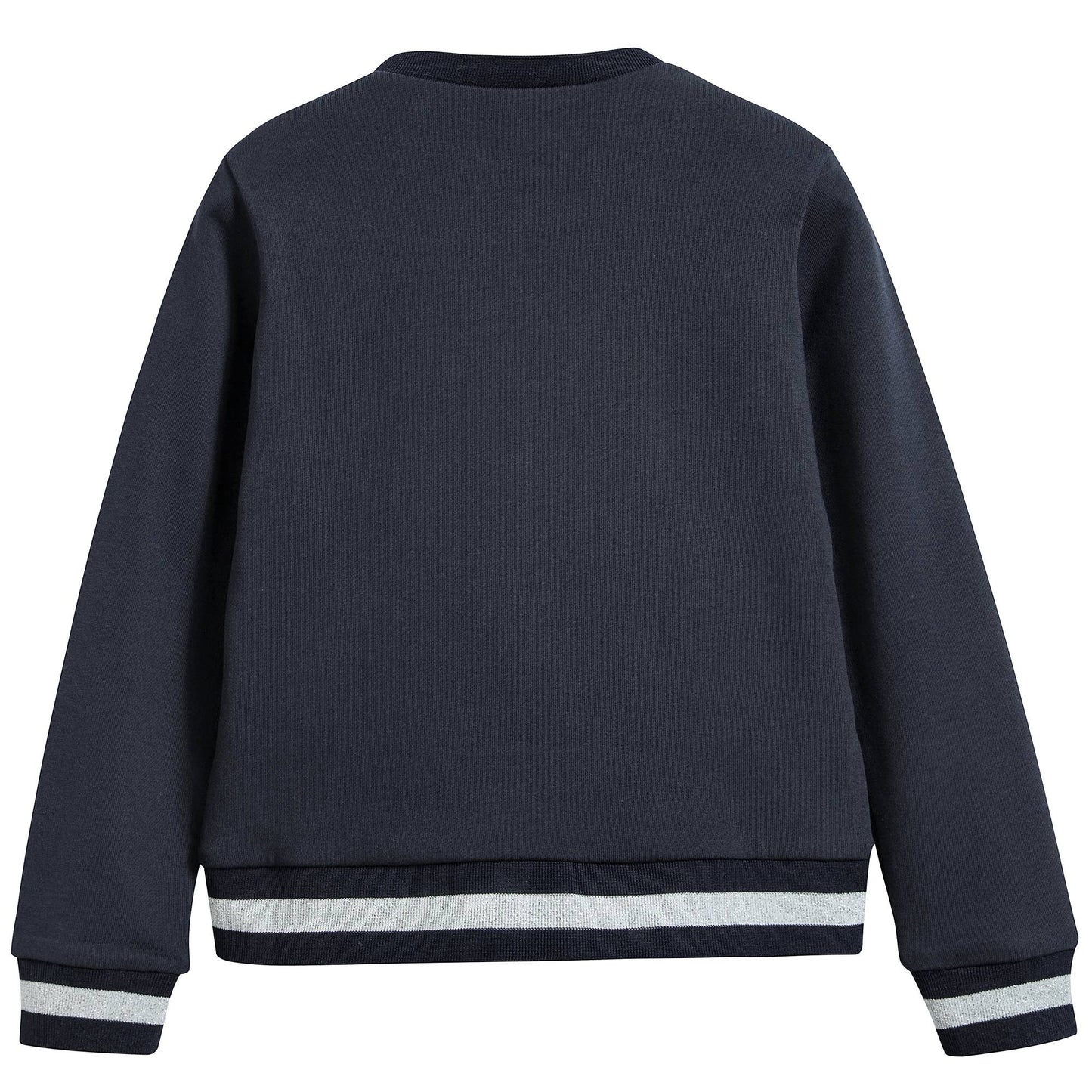 Girls  Navy  Blue   "Maglia"   Cardigan