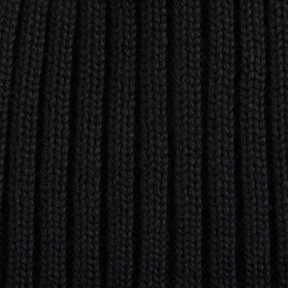 Girls Black "BERRETTO" Virgin Wool Hats