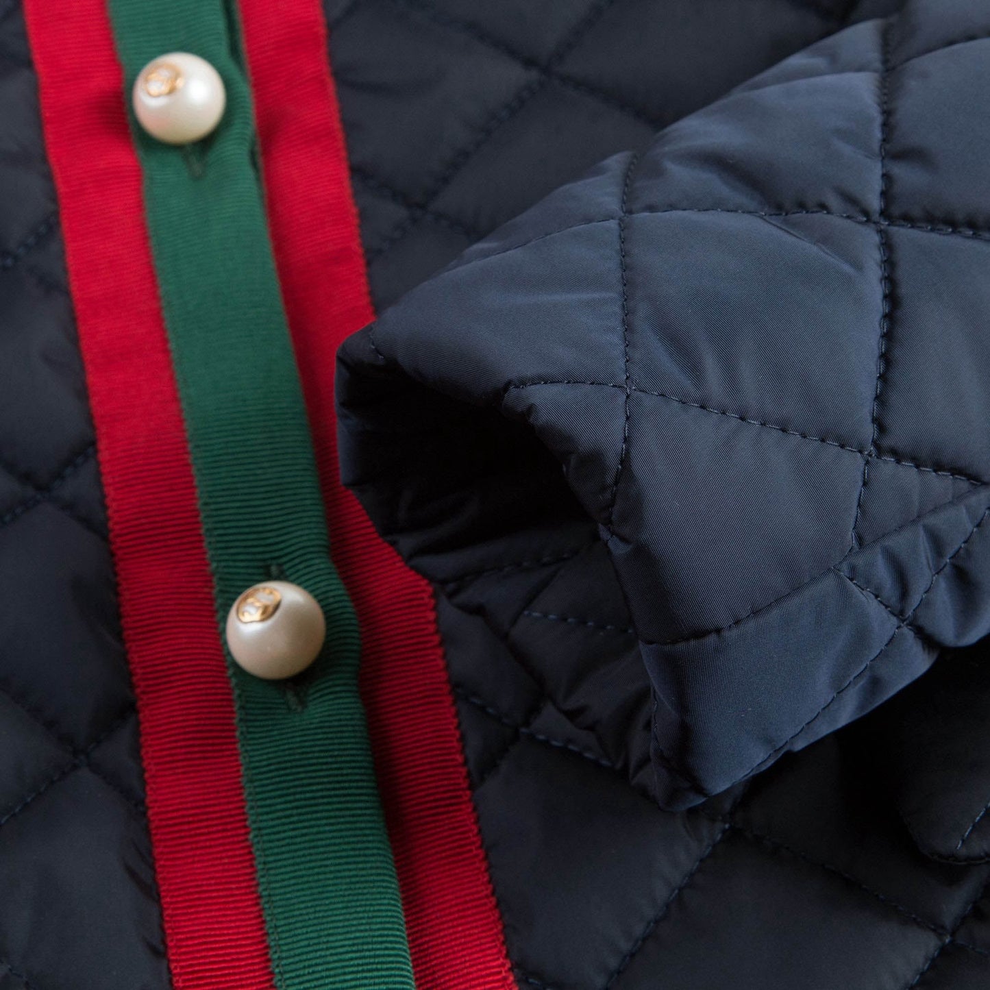 Girls Navy Blue Coat
