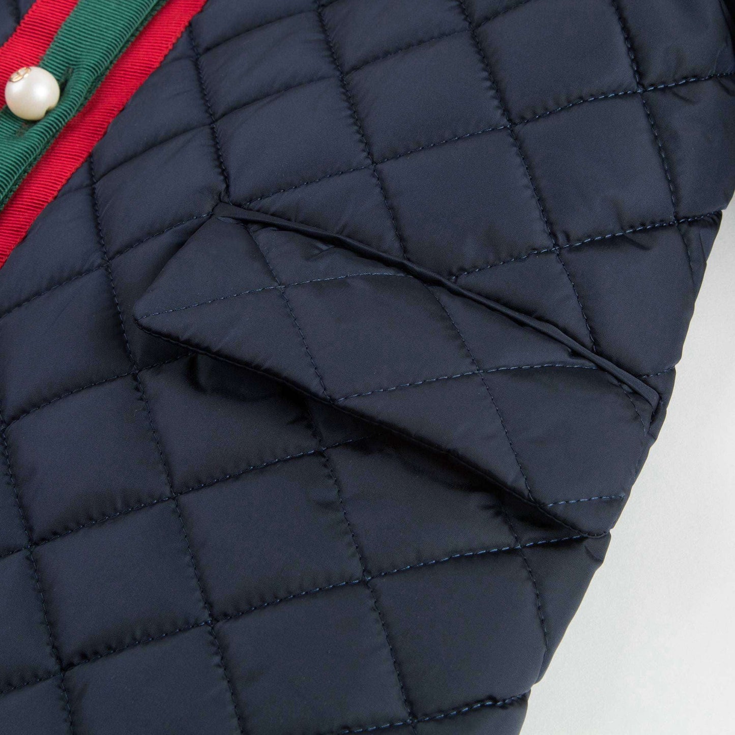Girls Navy Blue Coat
