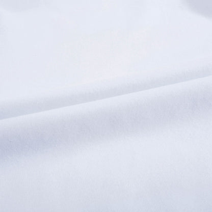 男童白色天空印花棉T恤