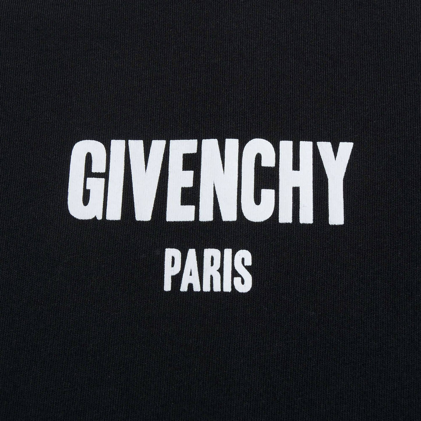 Girls Black Cotton Logo T-shirt