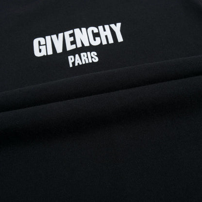 Girls Black Cotton Logo T-shirt