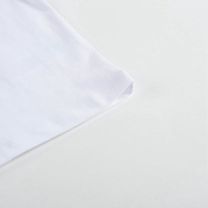 Baby Boys White Logo Cotton T-shirt