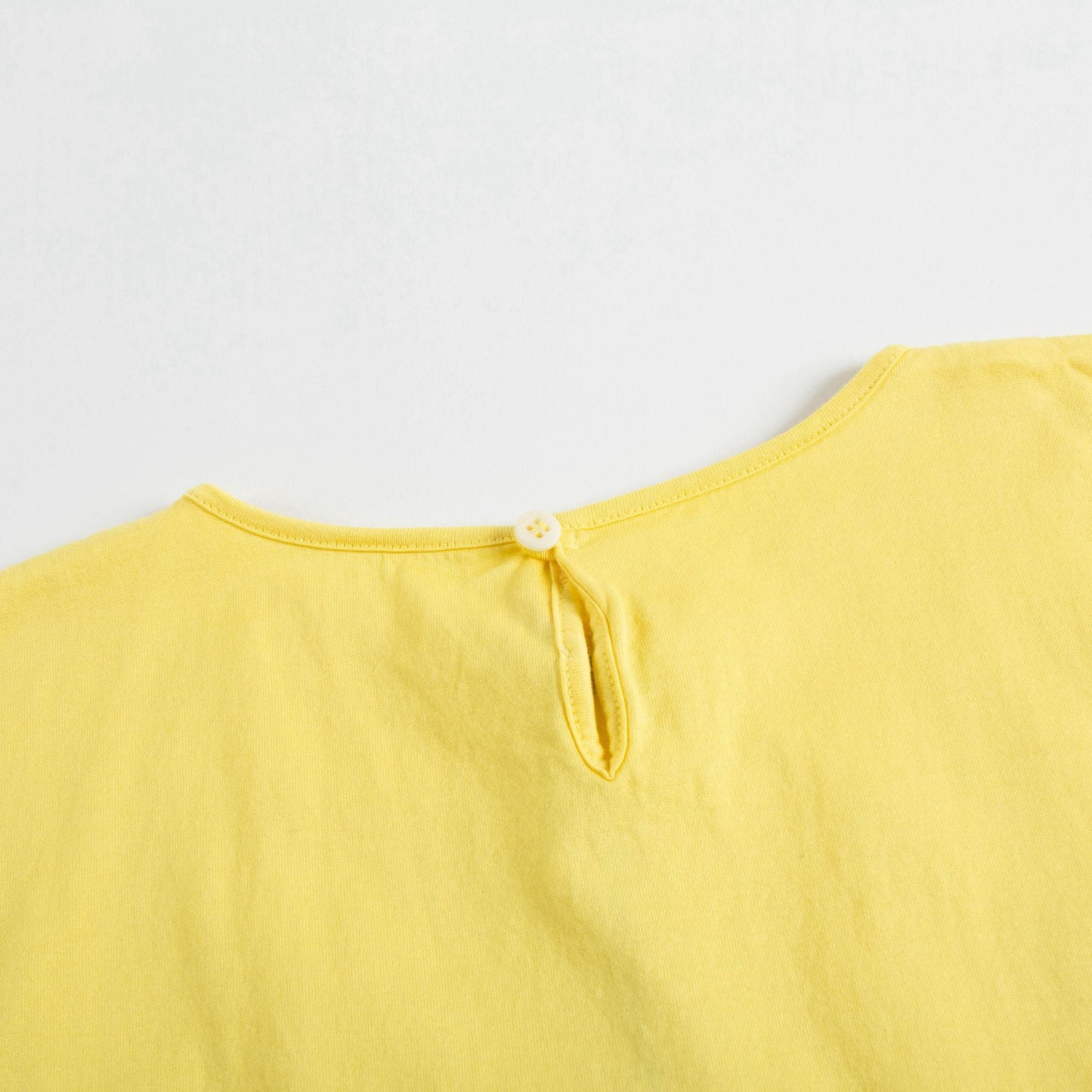 Girls Yellow Cotton Top