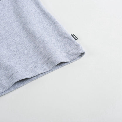 Boys Grey Dog Printed Cotton  T-shirt
