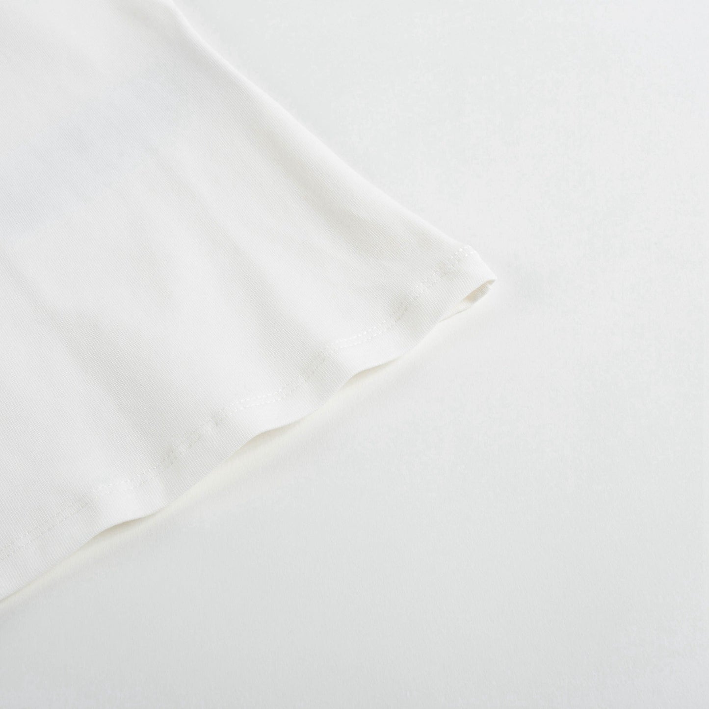 Girls White Logo Cotton T-shirt