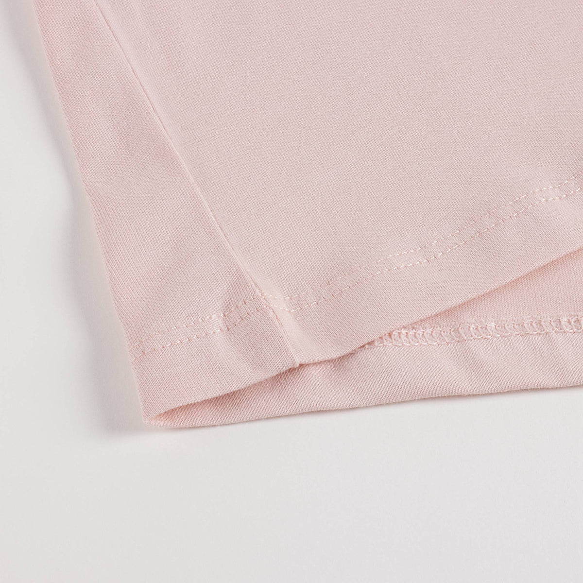 Girls Pink Printed Cotton T-Shirt
