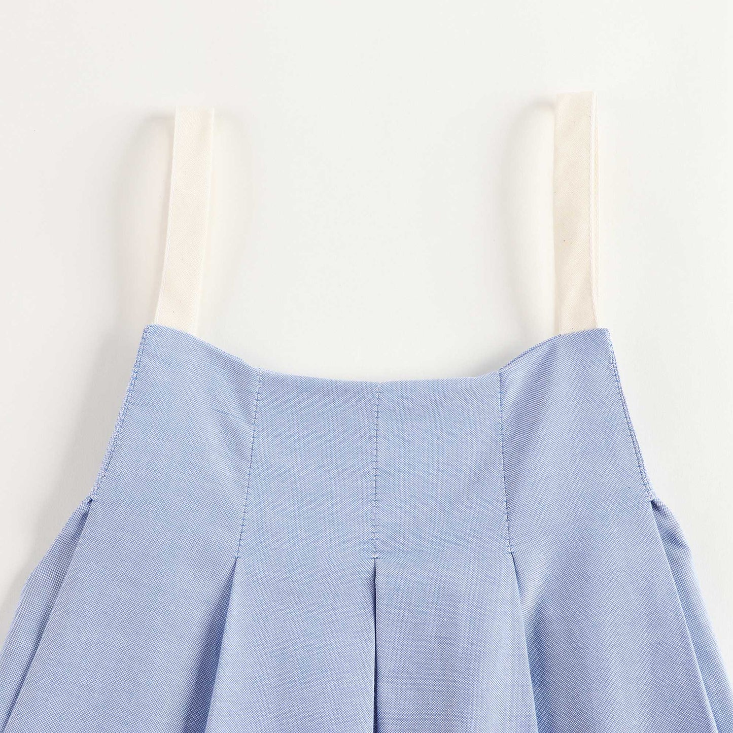 Girls Blue Pleated Dress