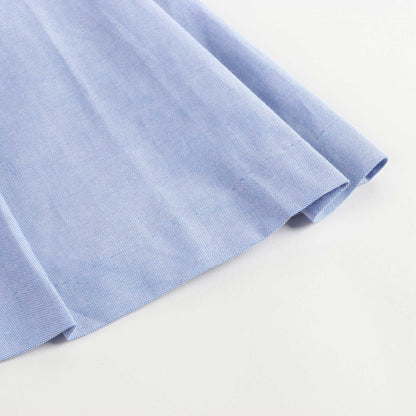 Girls Blue Pleated Dress
