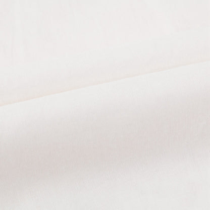 Girls White Black Collar Cotton Dress