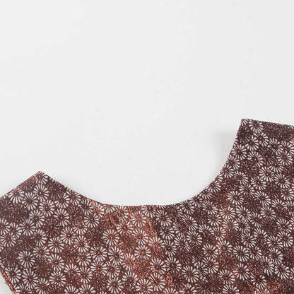 Girls Copper Flower  Dress