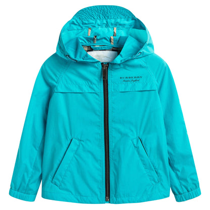 Boys Bright Blue Technical Jacket