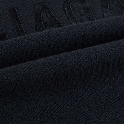 Boys & Girls Black Cotton Sweatshirt