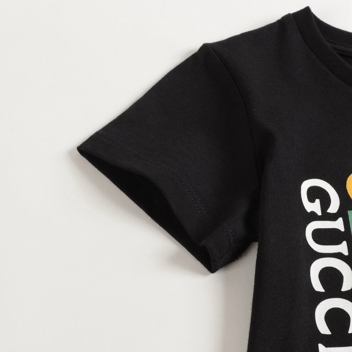 Baby Boys & Girls Black GG T-Shirt