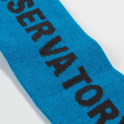 Girls & Boys Electric Blue Cotton Socks