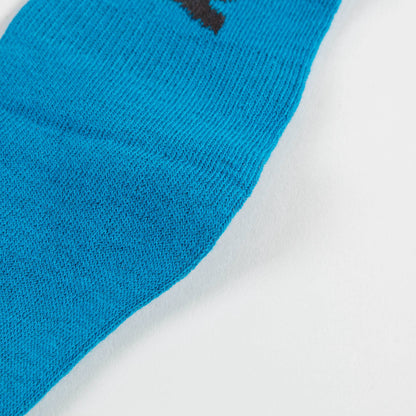 Girls & Boys Electric Blue Cotton Socks