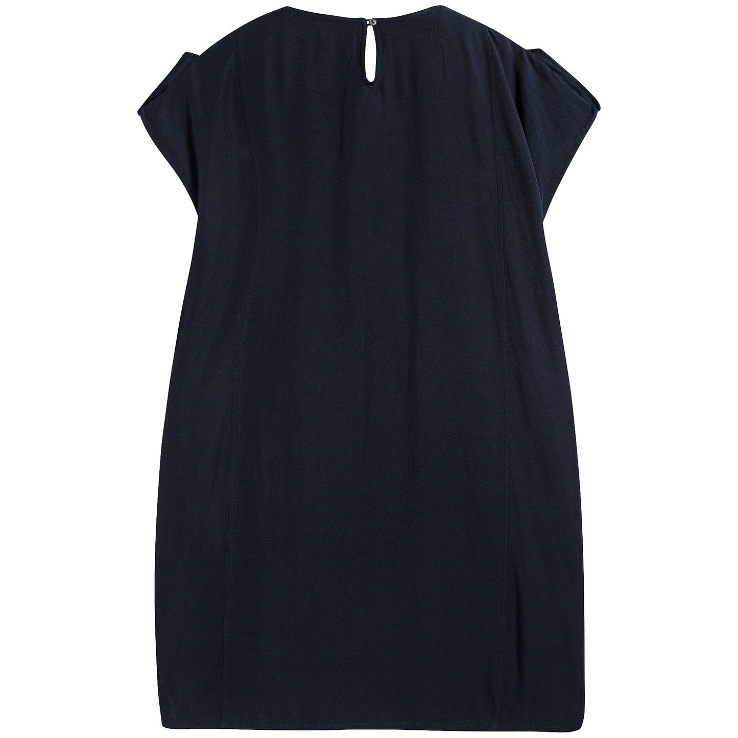 女童藏青色连衣裙