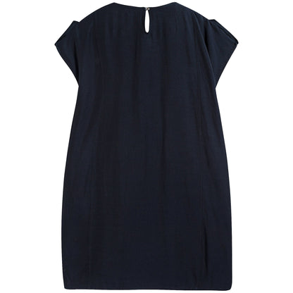 女童藏青色连衣裙