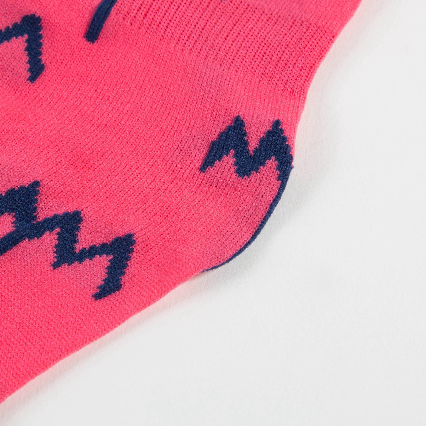 Girls Fuchsia Cotton Socks