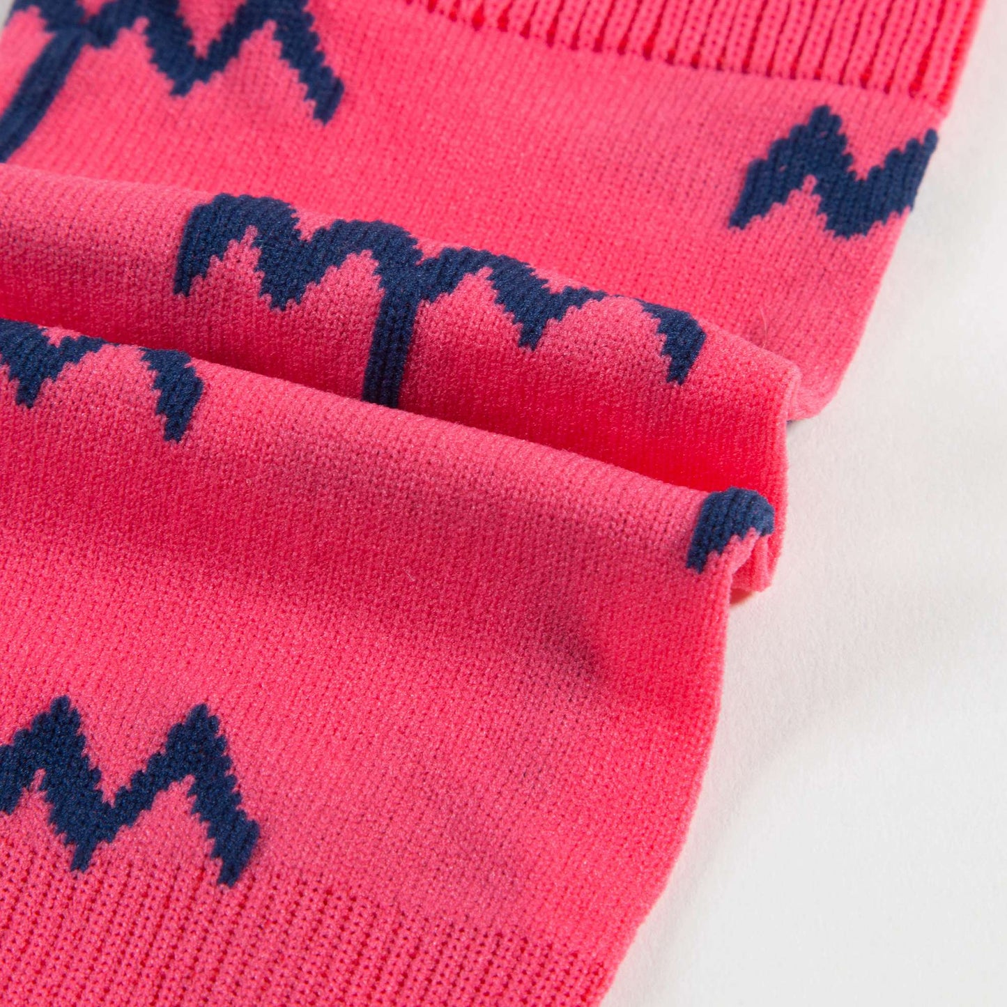 Girls Fuchsia Cotton Socks