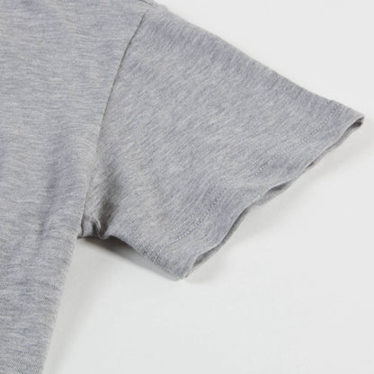 Boys Grey Cotton T-shirt