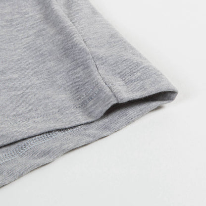 Boys Grey Cotton T-shirt