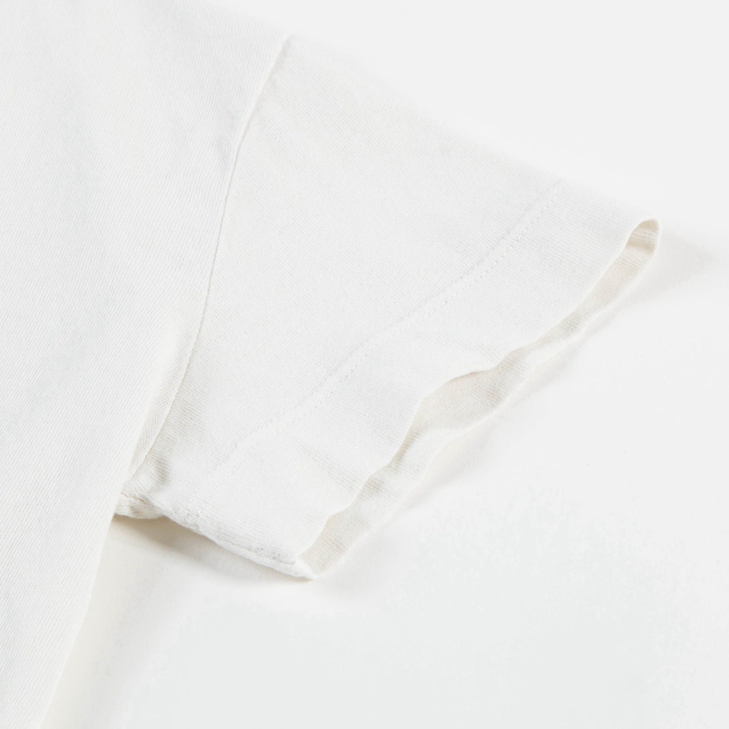 Girls  Raw  White  Dog  Cotton  T-shirt