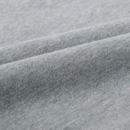 Boys & Girls Grey Melange Cotton Sweatshirt
