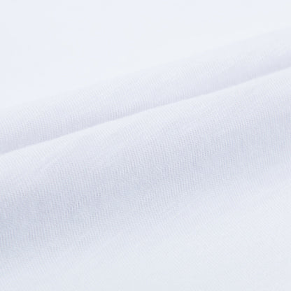 Baby  White  &  Red   Striped   Cotton   T-shirt