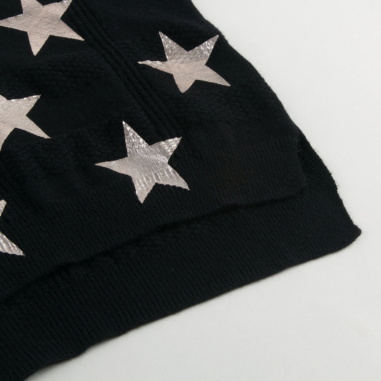 Boys Black Stars Print Sweater