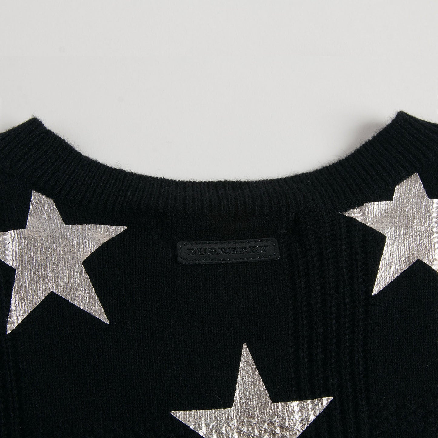 Boys Black Stars Print Sweater