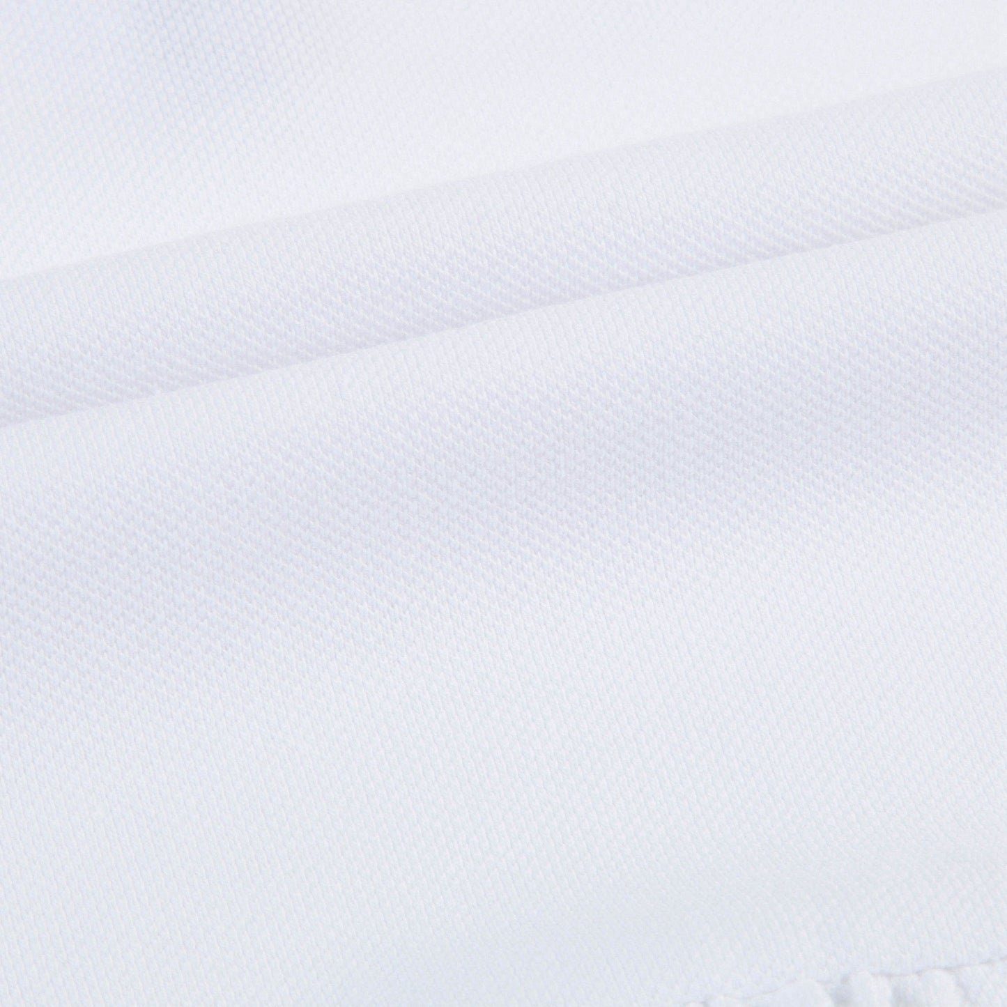 Girls White Cotton Polo Dress
