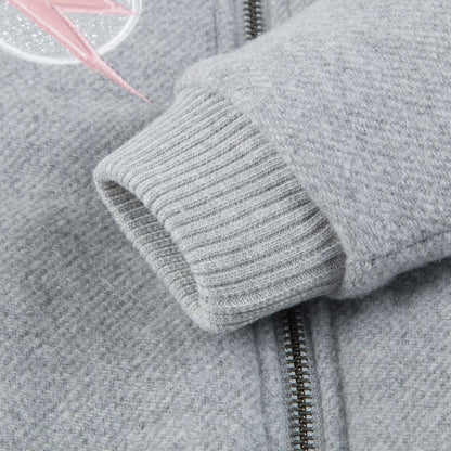 Girls Grey  Outerwear Jacket