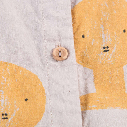 Baby Beige Tao Busts Cotton Babysuit