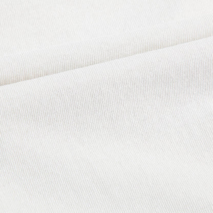 Baby Raw White Peach Cotton Babysuit