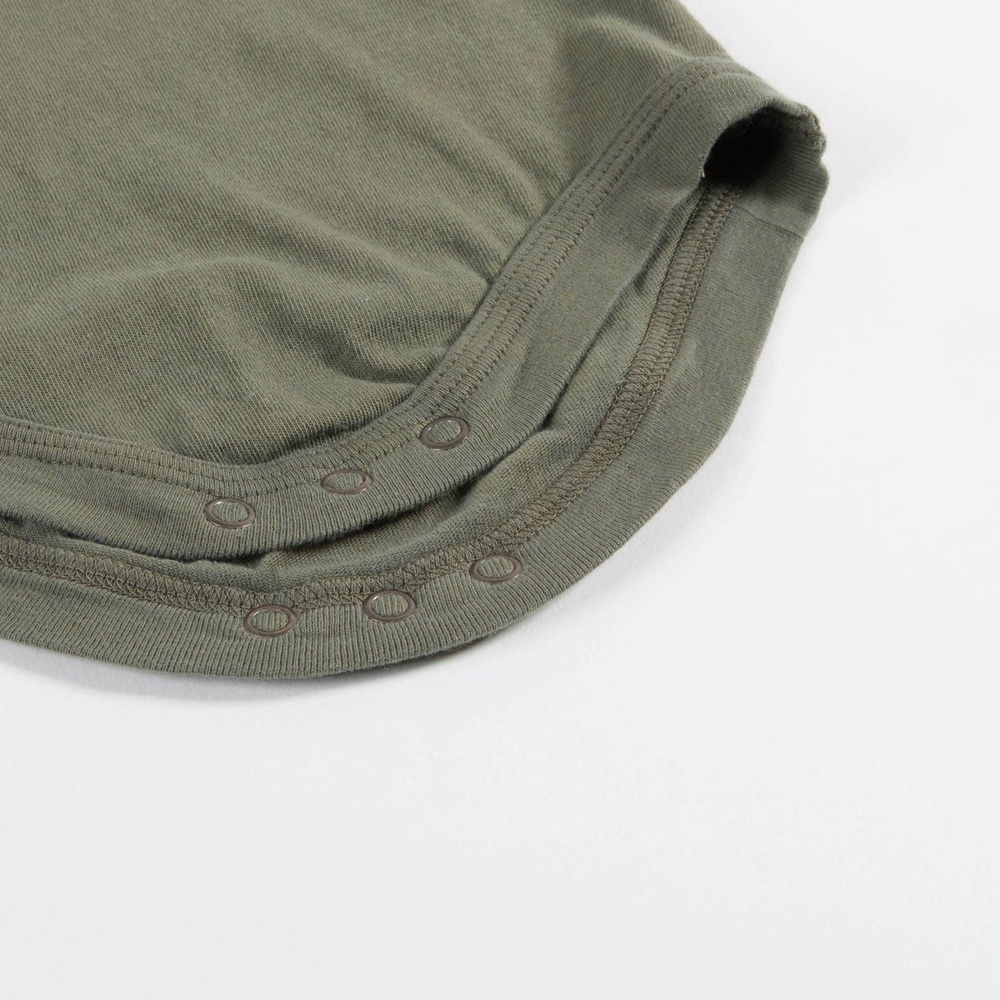 Baby Military Green Tao Bust  Cotton  Babysuit