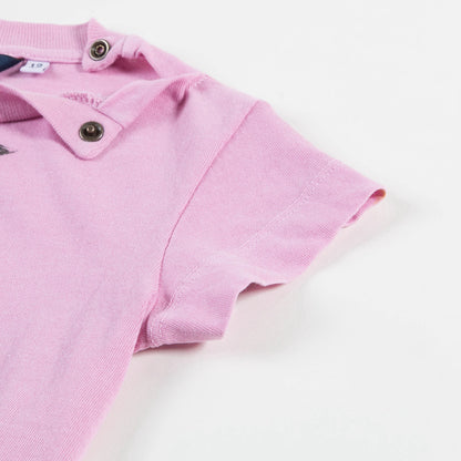Baby Girls Fuchsia Apple Cotton T-shirt