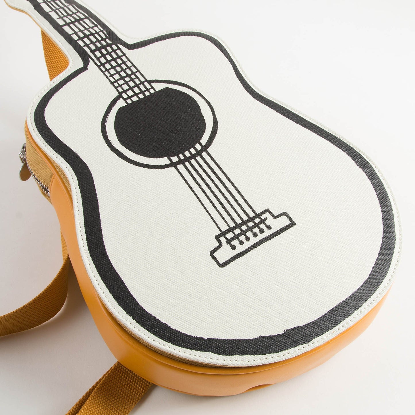 Girls White & Yellow Piano Bag