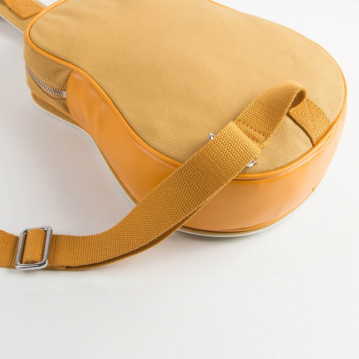 Girls White & Yellow Piano Bag