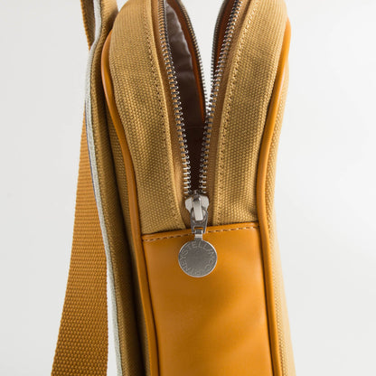 Girls White & Yellow Piano Bag
