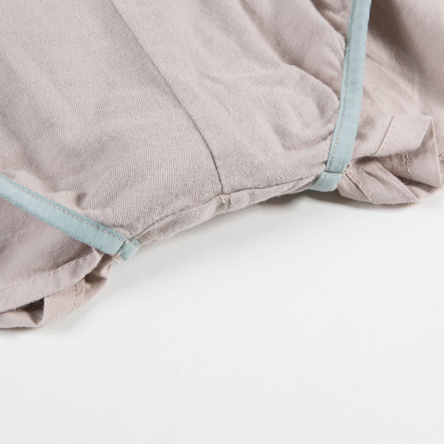 Girls & Boys Beige Bird Cotton Shorts