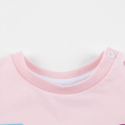 Baby Girls Rosa Printed Cotton Babysuit