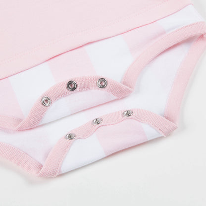 Baby Girls Rosa Printed Cotton Babysuit