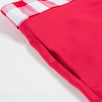Girls  Red  &  Blue  Tao  Bust   Cotton   Shorts