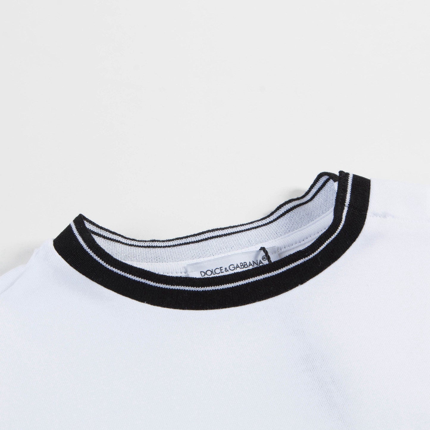 Baby White Cotton T-shirt