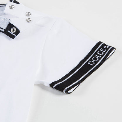 Baby White Cotton T-shirt