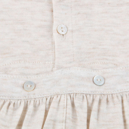 Baby Oatmeal Lyocell Jersey Romper