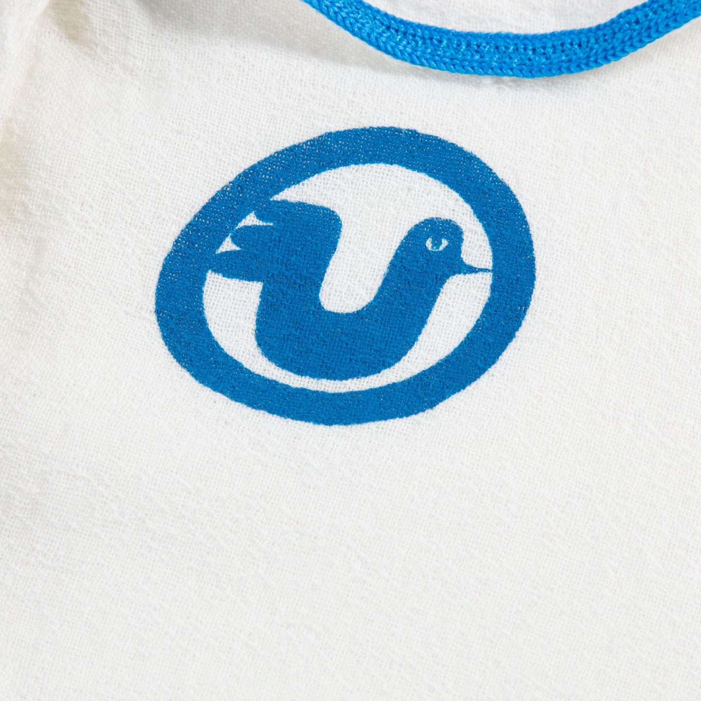 Girls Raw White Bird Cotton T-shirt